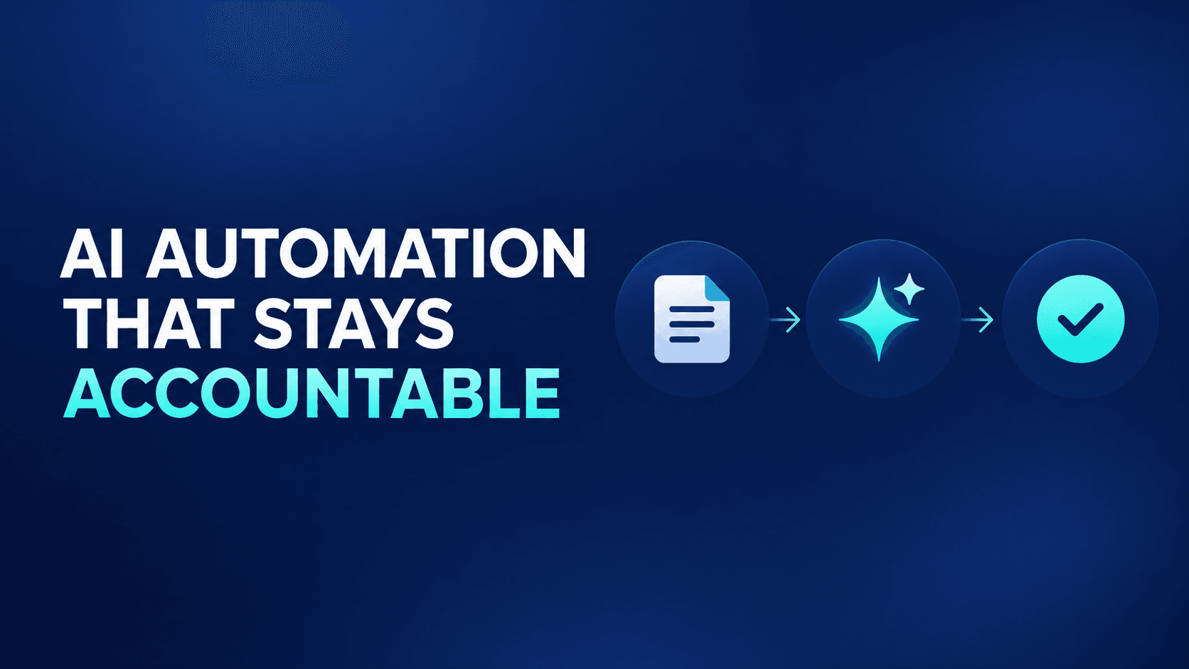 AI automation that stays accountable: designing the human approval layer